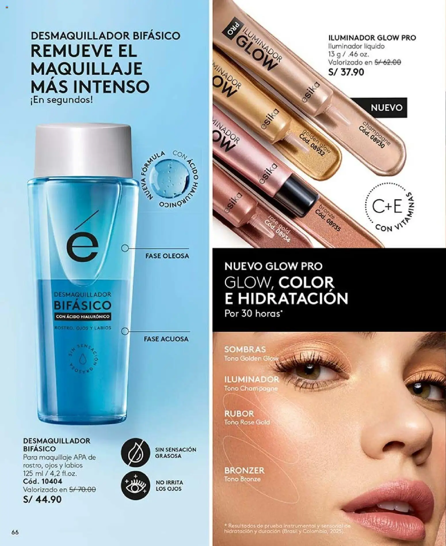 Catálogo Ésika válido desde 11/07/2026 | Página: 66 | Productos: Maquillaje, Rubor