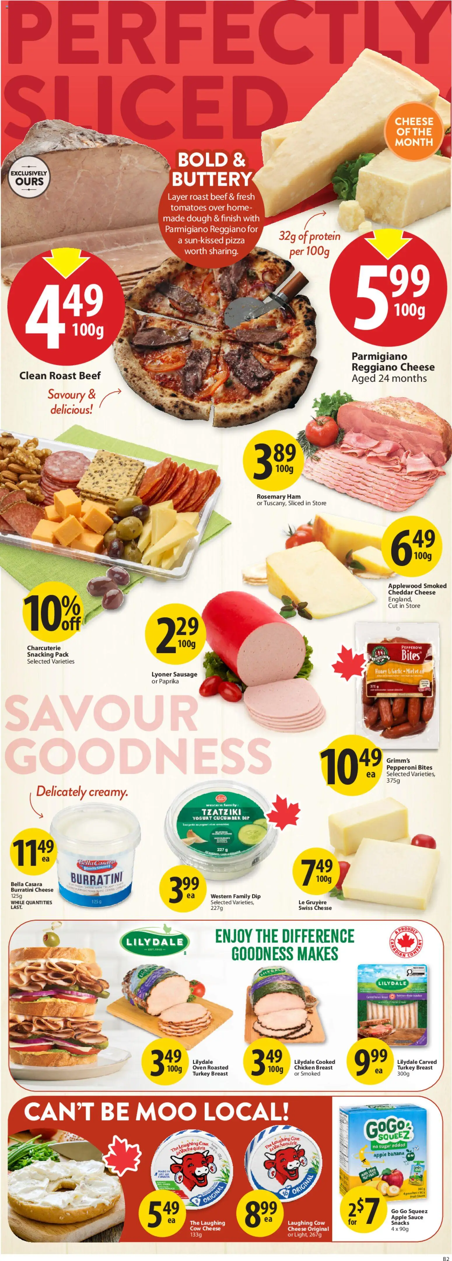 Save on foods flyer valid from Jun 25, 2026 | Page: 13 | Products: Beef, Cheese, Ham, Chicken