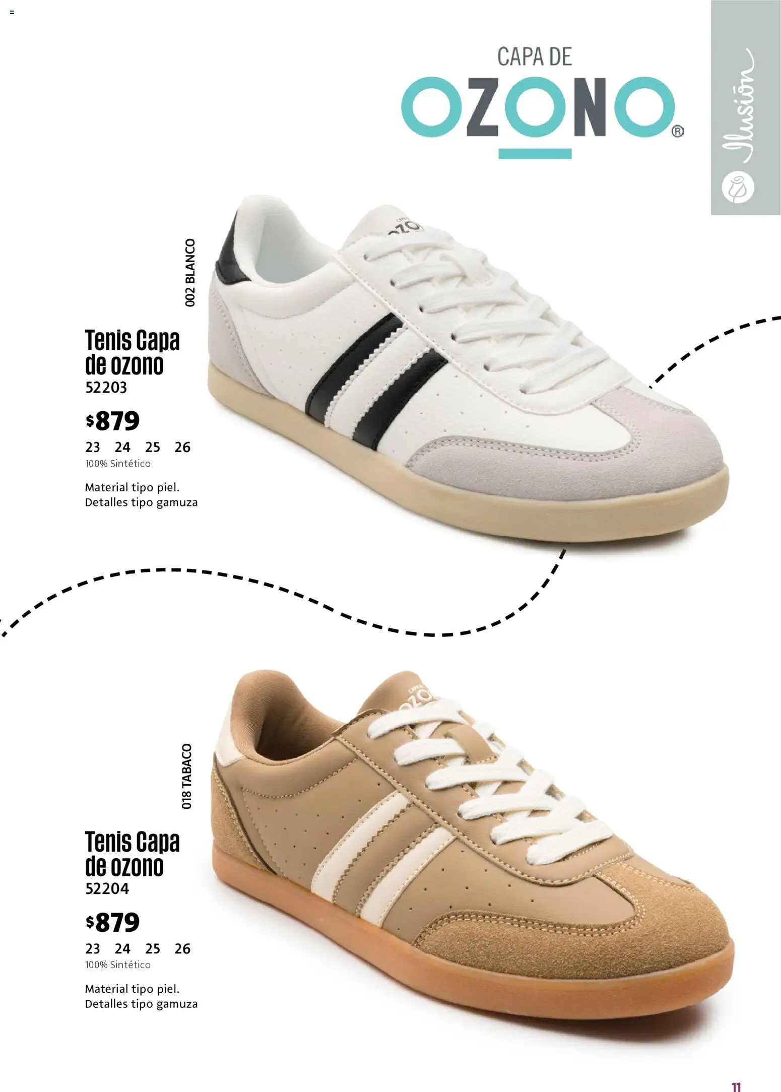 Nuevas ofertas de Ilusión válidas en toda la República Mexicana desde el 01/09/2026. ¡Encuentra las mejores ofertas en Ilusión catálogo Marcas Amigas! | Página: 13 | Productos: Tenis, Gamuza