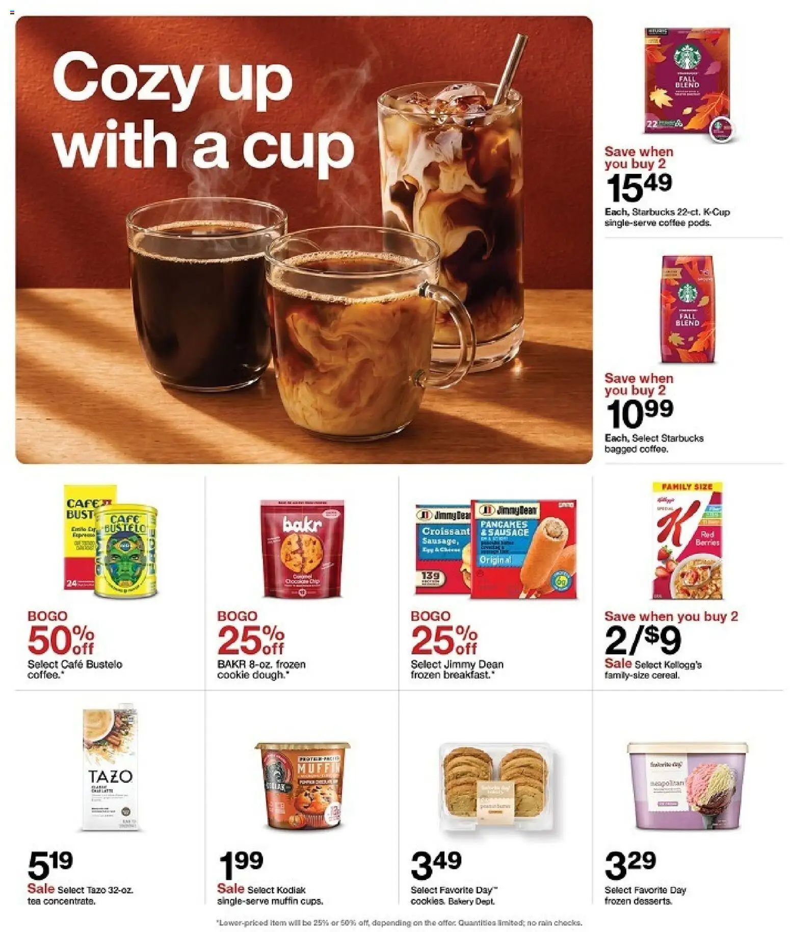 Target Weekly Ad - valid from 09/20/2026 | Page: 31 | Products: Bakery, Croissant, Tea, Muffin
