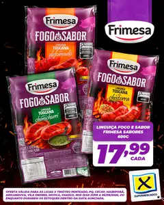 X Supermercados ofertas Frimesa - Pré-Visualização do folheto da loja X Supermercados, válido de 21/08/2026