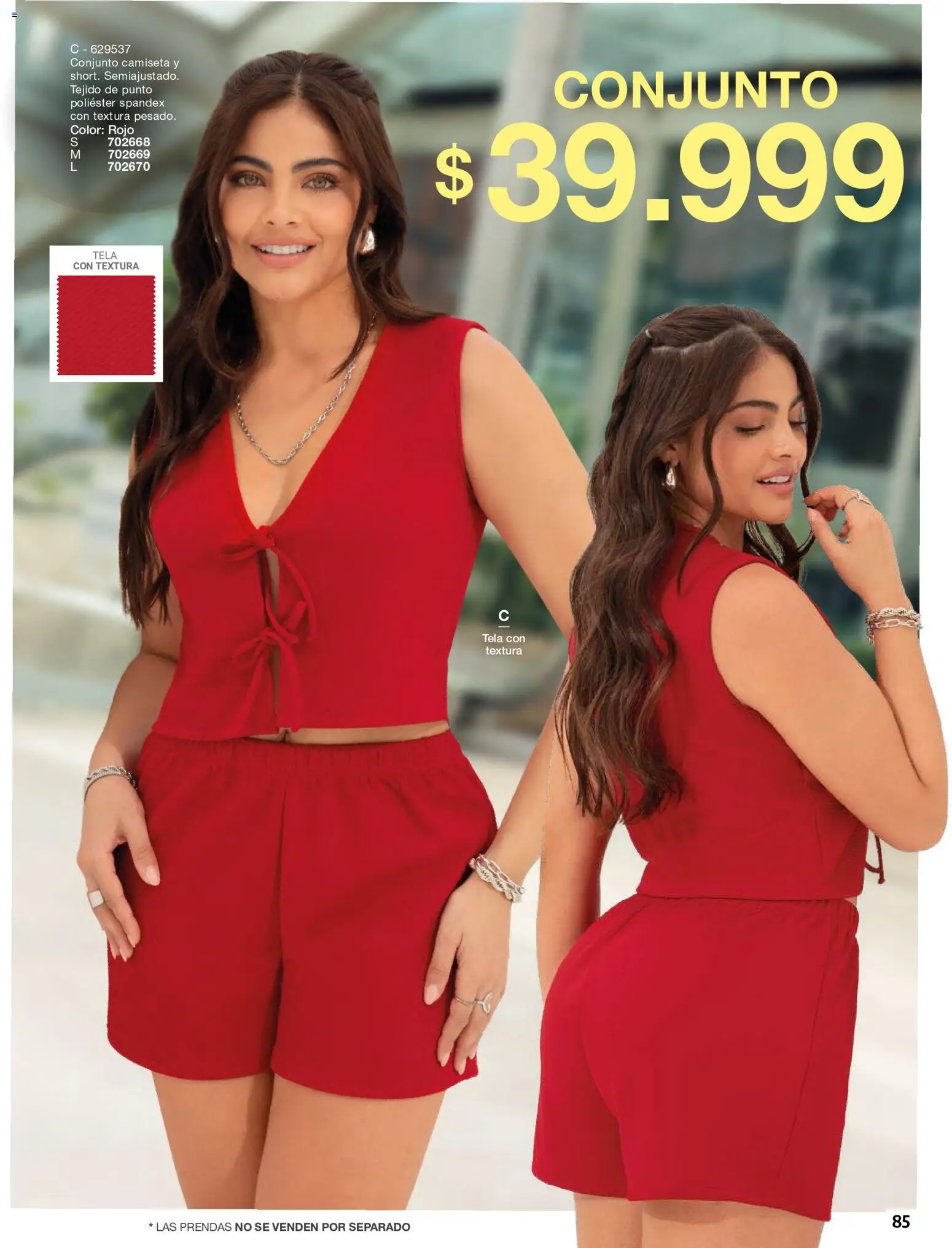 Carmel revista - valida desde el 01/10/2026 | Página: 85 | Productos: Camiseta, Conjunto
