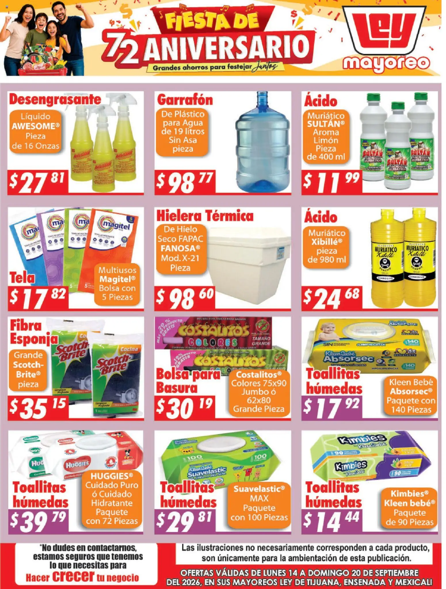 Nuevas ofertas de Casa Ley válidas en toda la República Mexicana desde el 14/09/2026. ¡Encuentra las mejores ofertas en Casa Ley folleto Frontera! | Página: 1