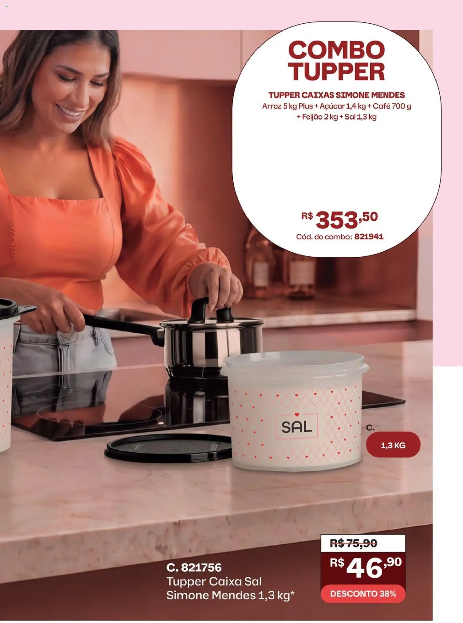 Tupperware Folheto - válido de 01/10/2026 | Página: 13 | Produtos: Caixa, Café, Açúcar, Sal