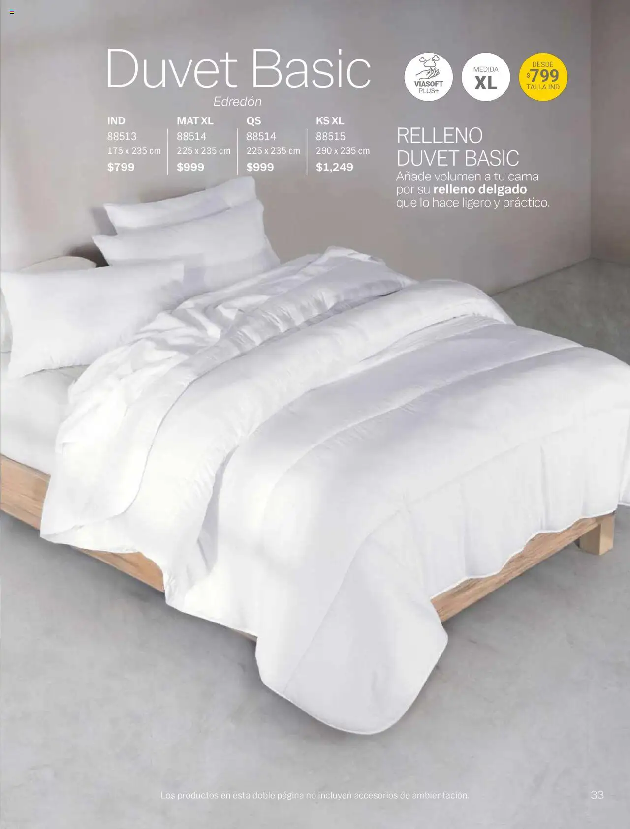 Nuevas ofertas de Vianney válidas en toda la República Mexicana desde el 15/08/2025. ¡Encuentra las mejores ofertas en Vianney - Catálogo Invierno! | Página: 35 | Productos: Cama