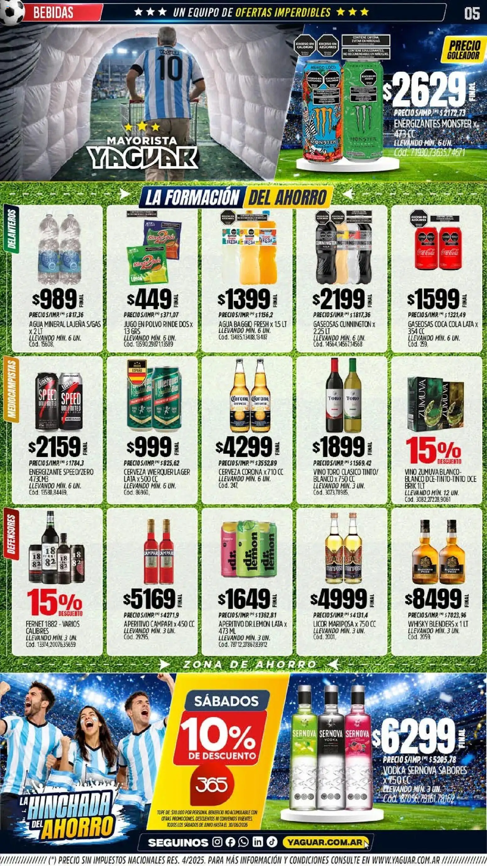 Yaguar - Oferta Semanal Neuquen │ válido desde el 22/06/2026 | Página: 4