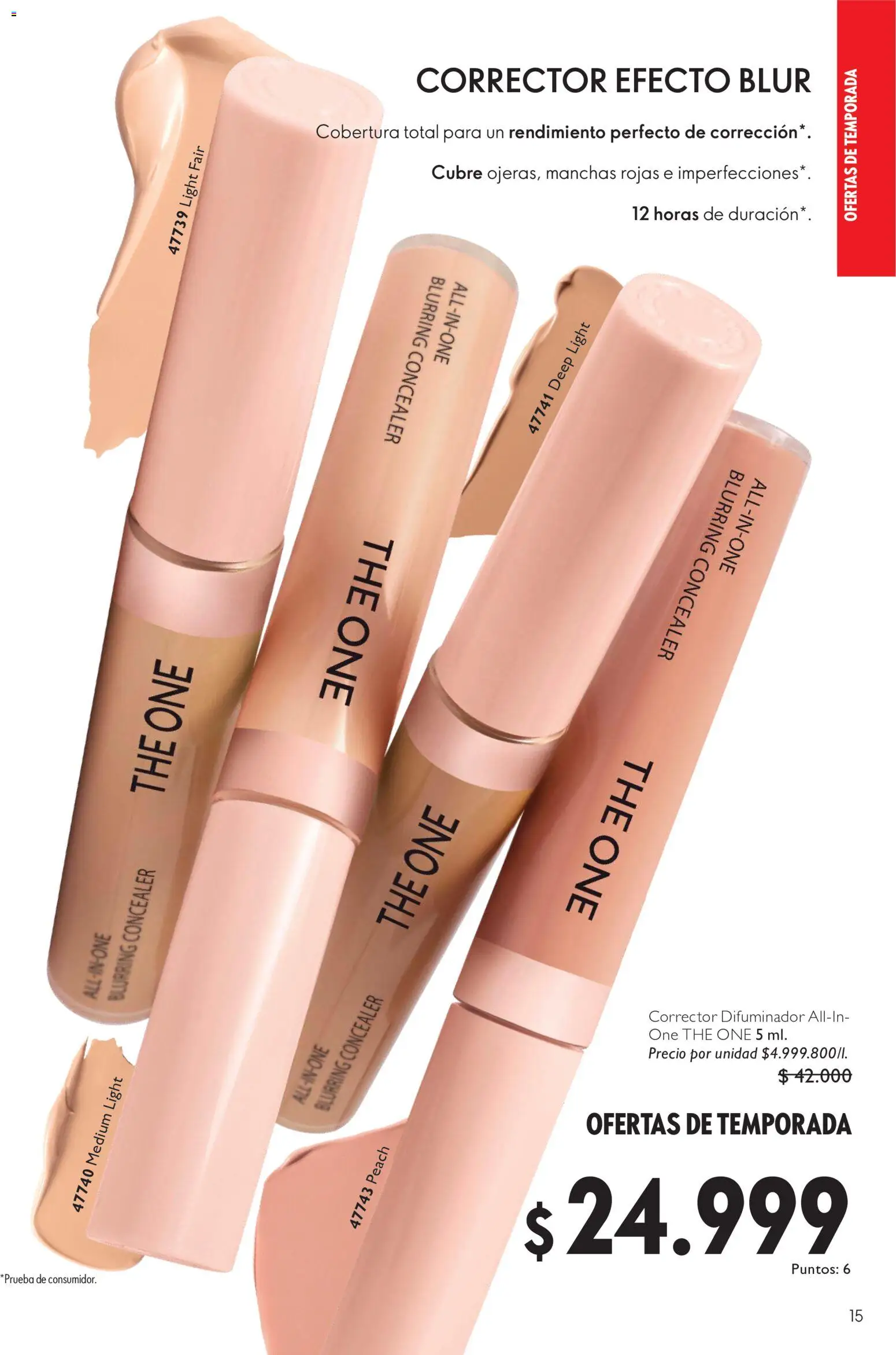 Oriflame revista - valida desde el 01/08/2026 | Página: 15 | Productos: Corrector