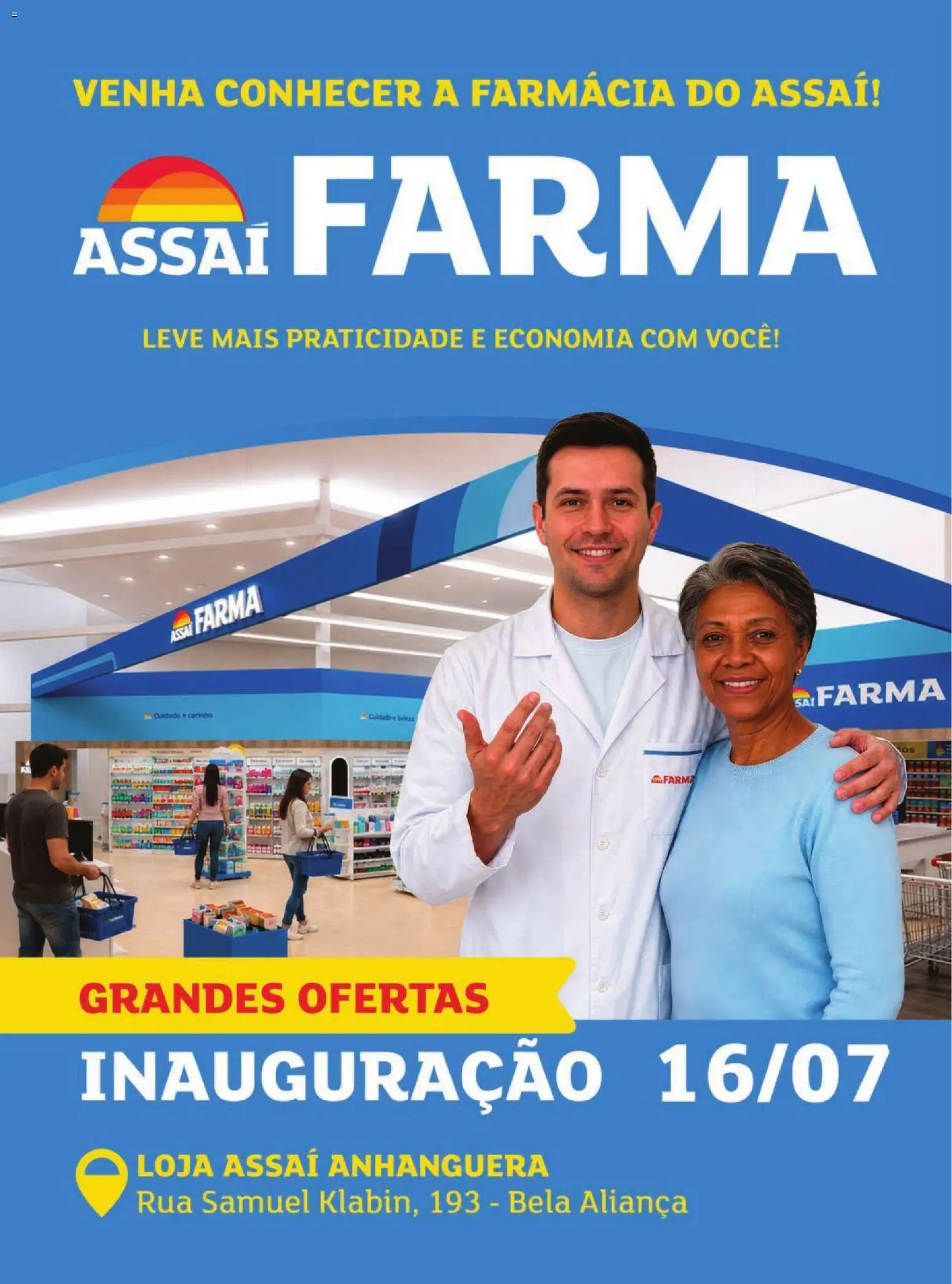 Assaí Atacadista Folheto - válido de 16/07/2026 | Página: 1 | Produtos: Aliança