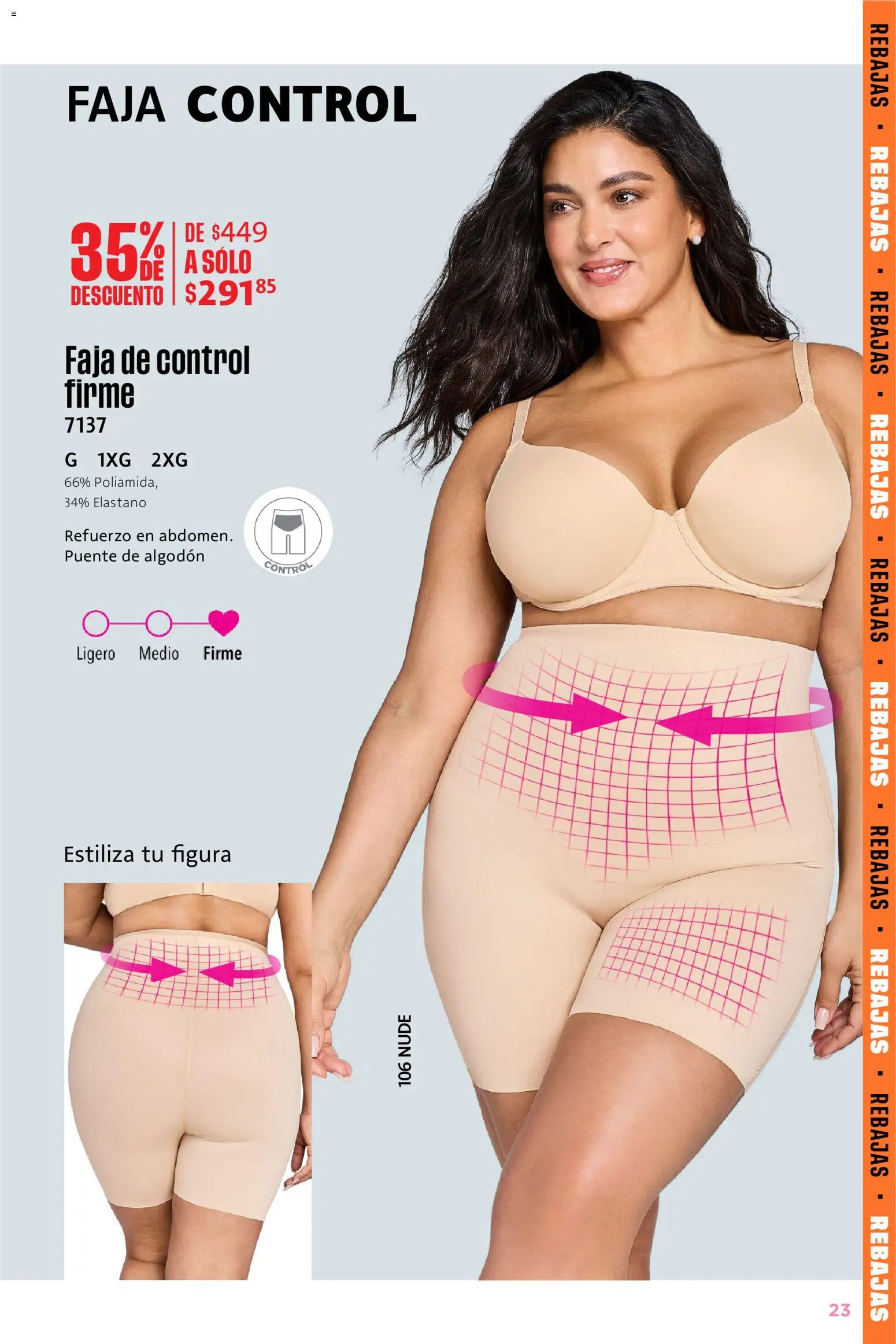Nuevas ofertas de Ilusión válidas en toda la República Mexicana desde el 01.06.2026. ¡Encuentra las mejores ofertas en Ilusión catálogo Rebajas de Verano! | Página: 23 | Productos: Algodón, Faja