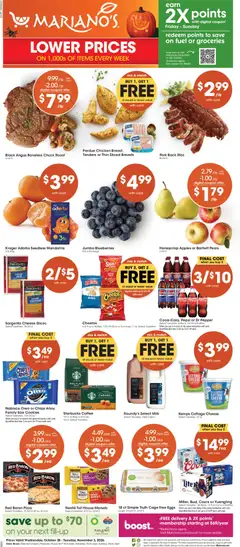 Preview of Mariano's weekly ads valid from 10/28/2026