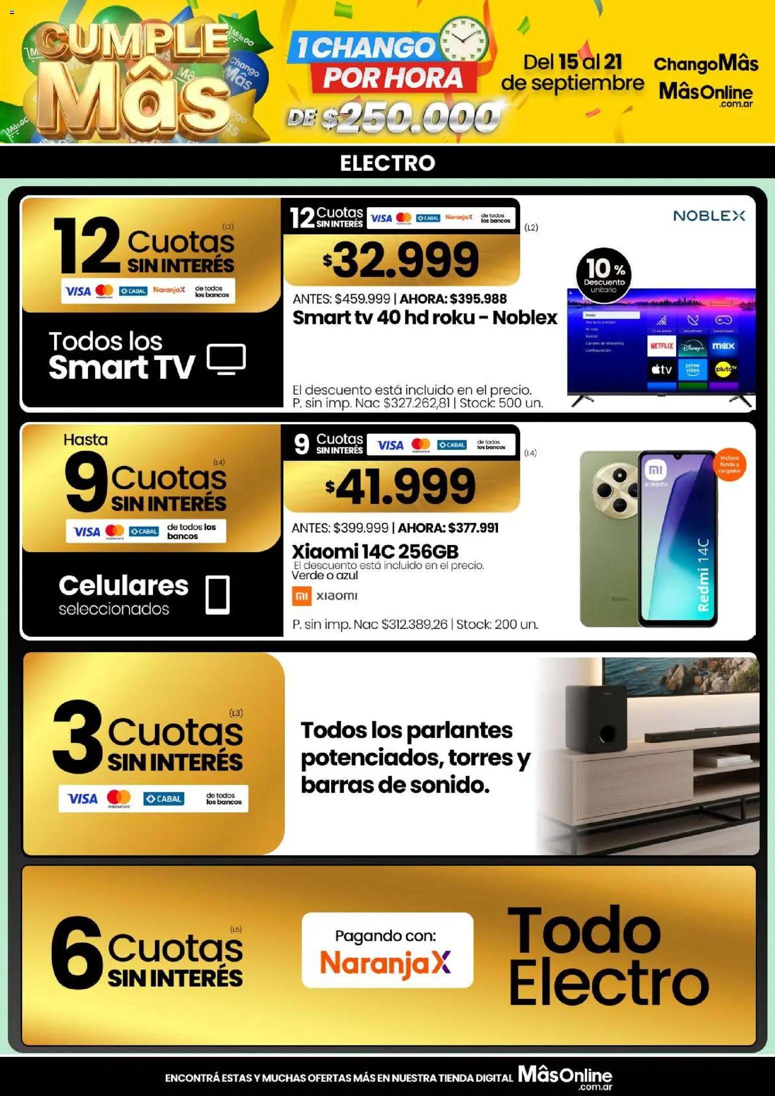 Changomas Ofertas │ válido desde el 15/09/2026 | Página: 10