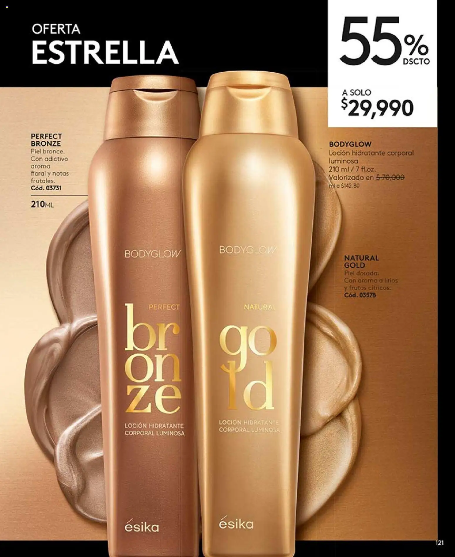 Ésika revista - valida desde el 17/07/2026 | Página: 121 | Productos: Loción
