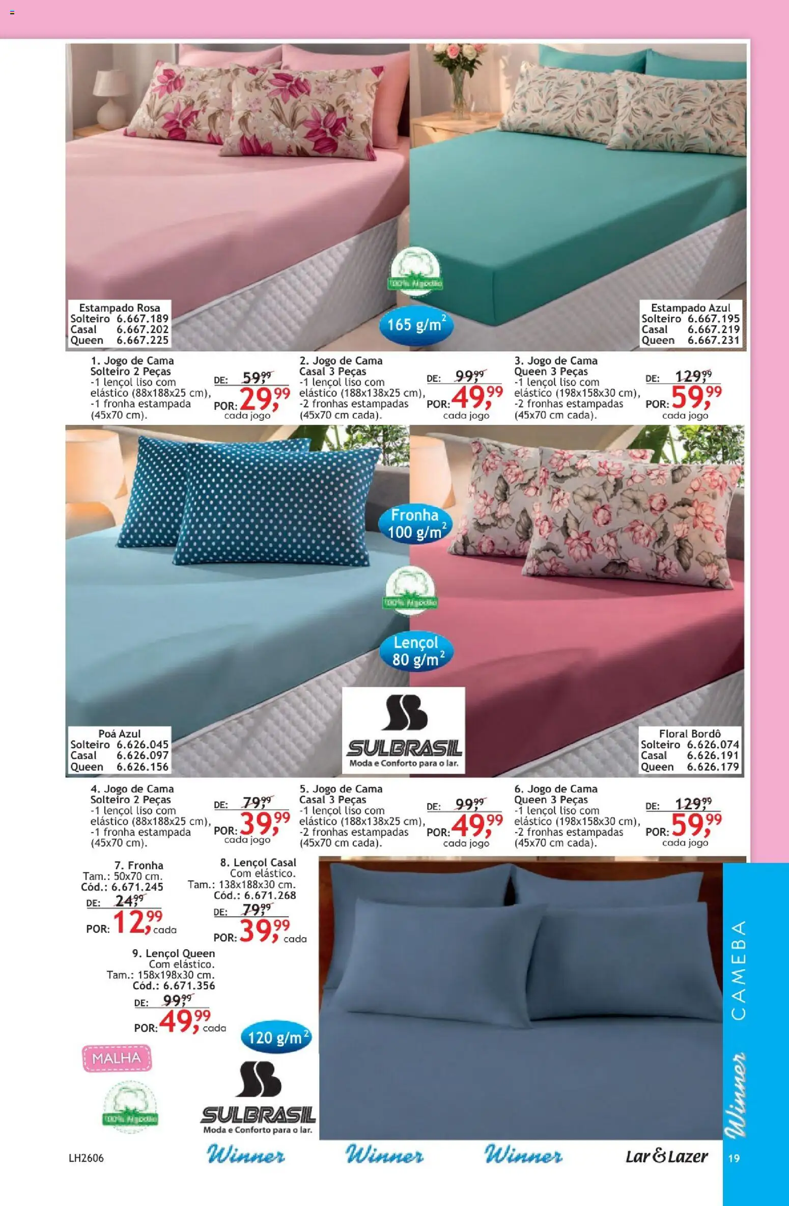 Quatro Estações Folheto - válido de 01/10/2026 | Página: 21 | Produtos: Jogo de cama, Poá, Lençol, Fronha