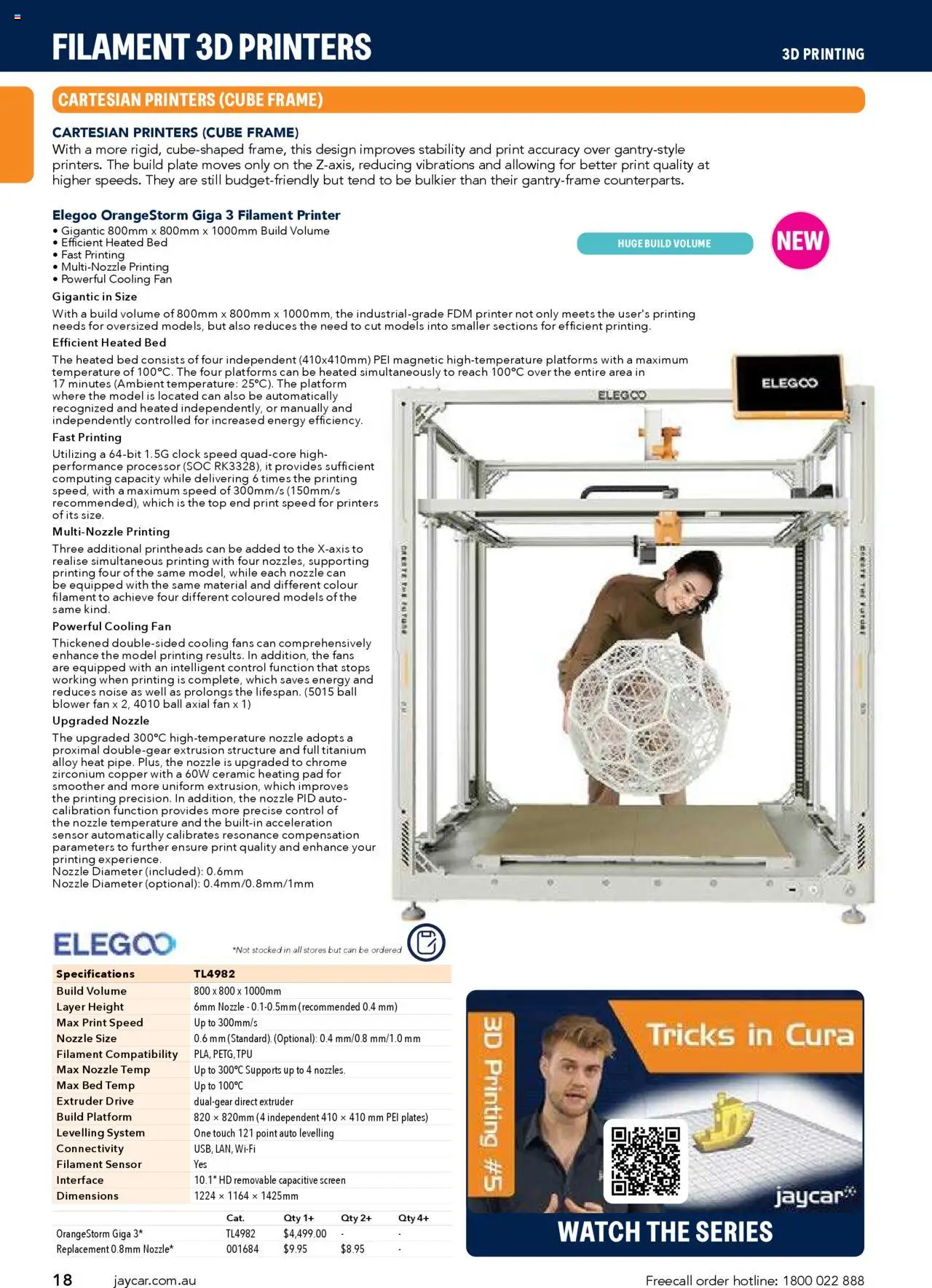 Jaycar catalogue - valid from 09/07/2025 | Page: 18 | Products: Platforms, Uniform, Screen, Bed