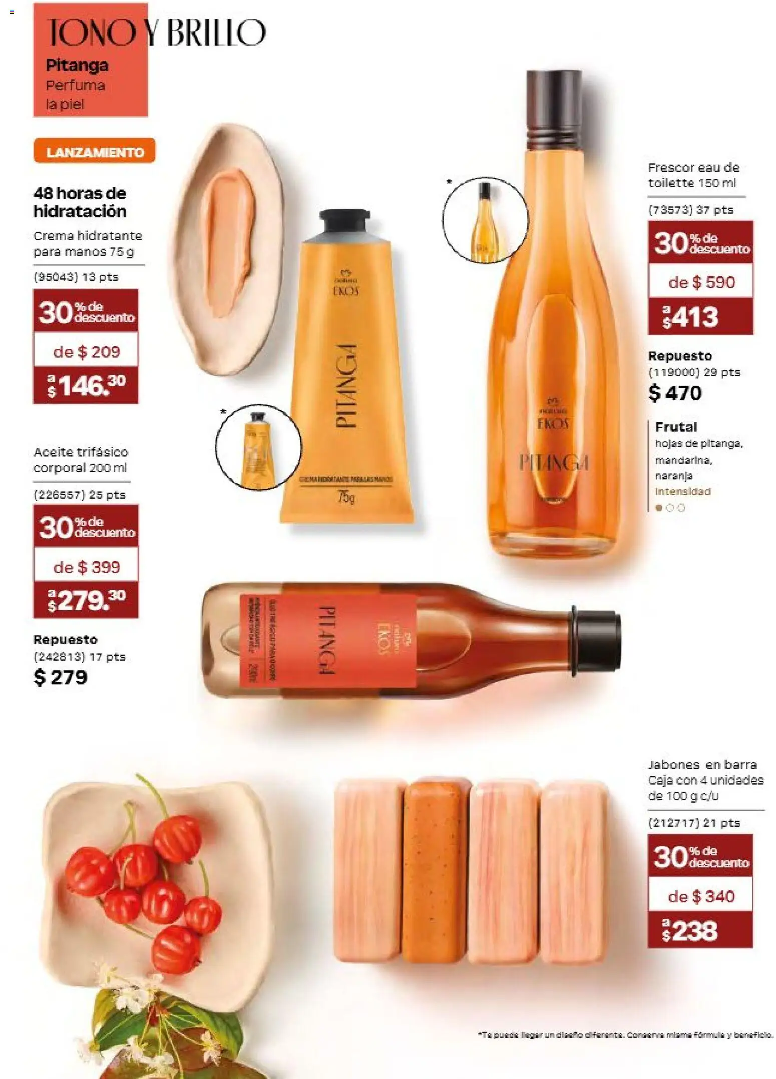 Nuevas ofertas de Natura válidas en toda la República Mexicana desde el 11/09/2026. ¡Encuentra las mejores ofertas en Natura campaña 14 2026! | Página: 93 | Productos: Crema, Brillo, Aceite, Té