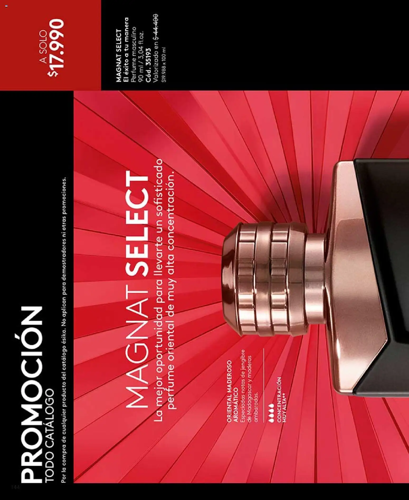 Catálogo Ésika Campaña 11 │ válido desde el 15.06.2026 | Página: 144 | Productos: Perfume, Jengibre
