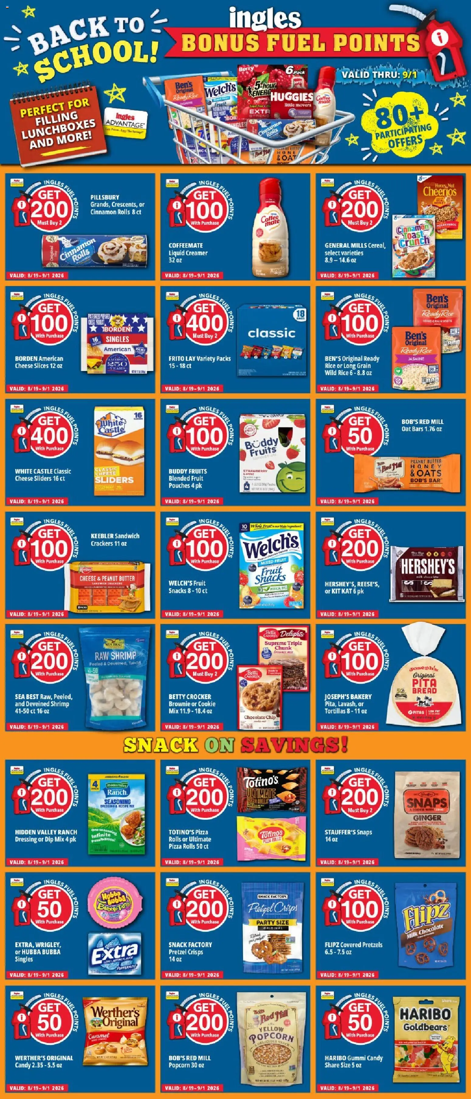 Ingles Weekly Ad - valid from 08/26/2026 | Page: 11 | Products: Peppermint, Shrimp, Honey, Pizza