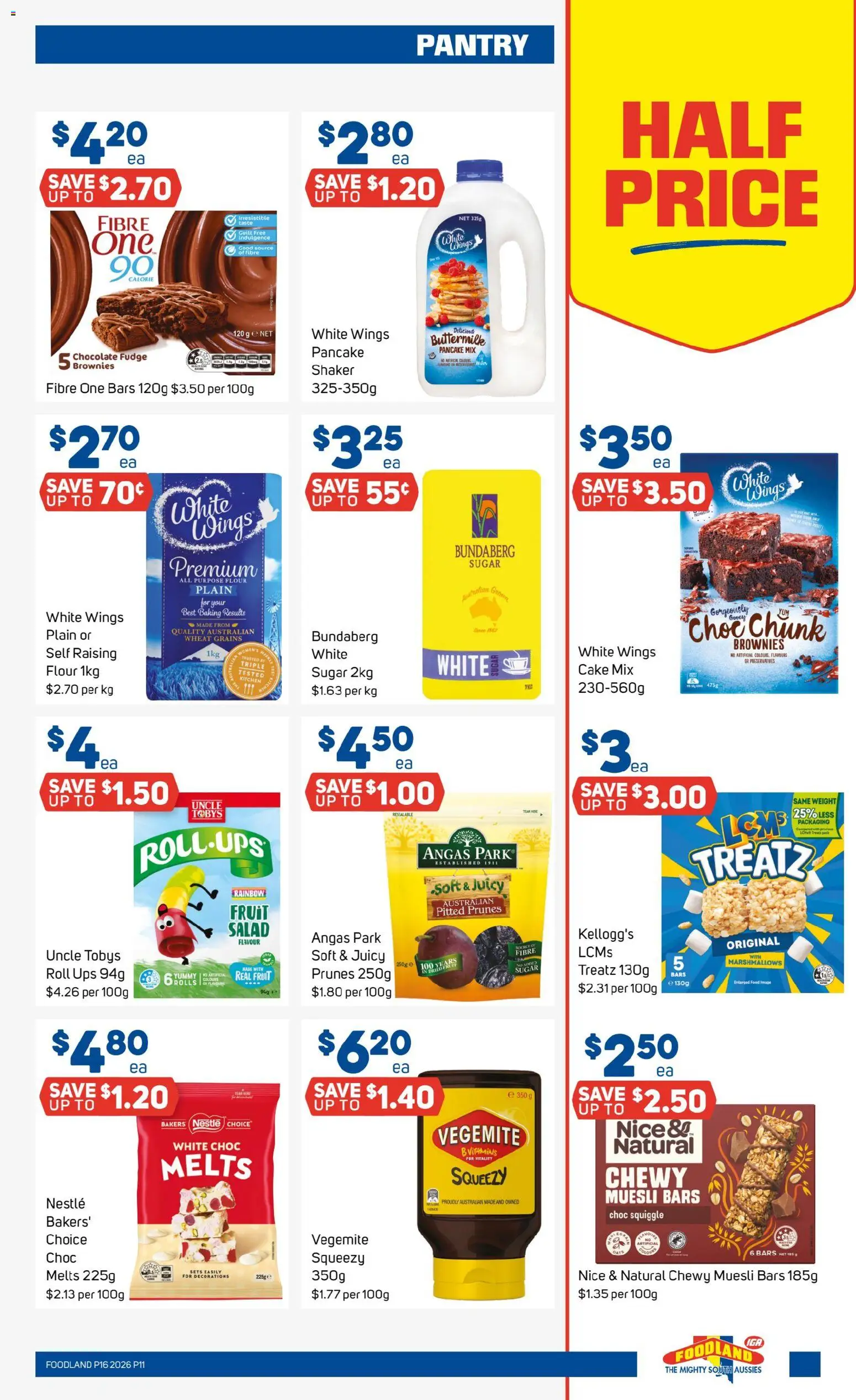 Foodland catalogue - valid from 15.04.2026 | Page: 11 | Products: Salad, Wheat, Vegemite, UPS