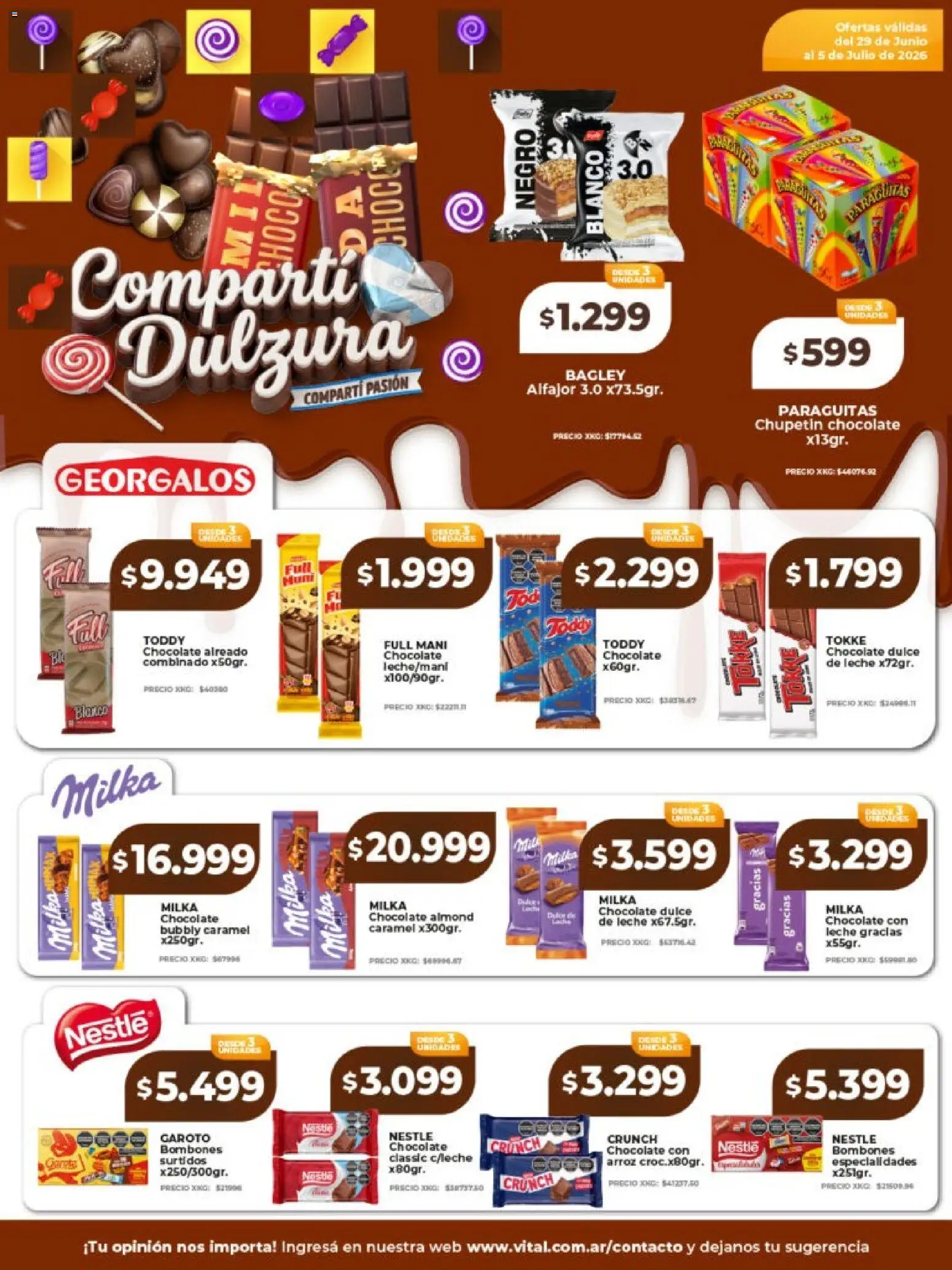 Vital - Compartí dulzura │ válido desde el 29/06/2026 | Página: 3