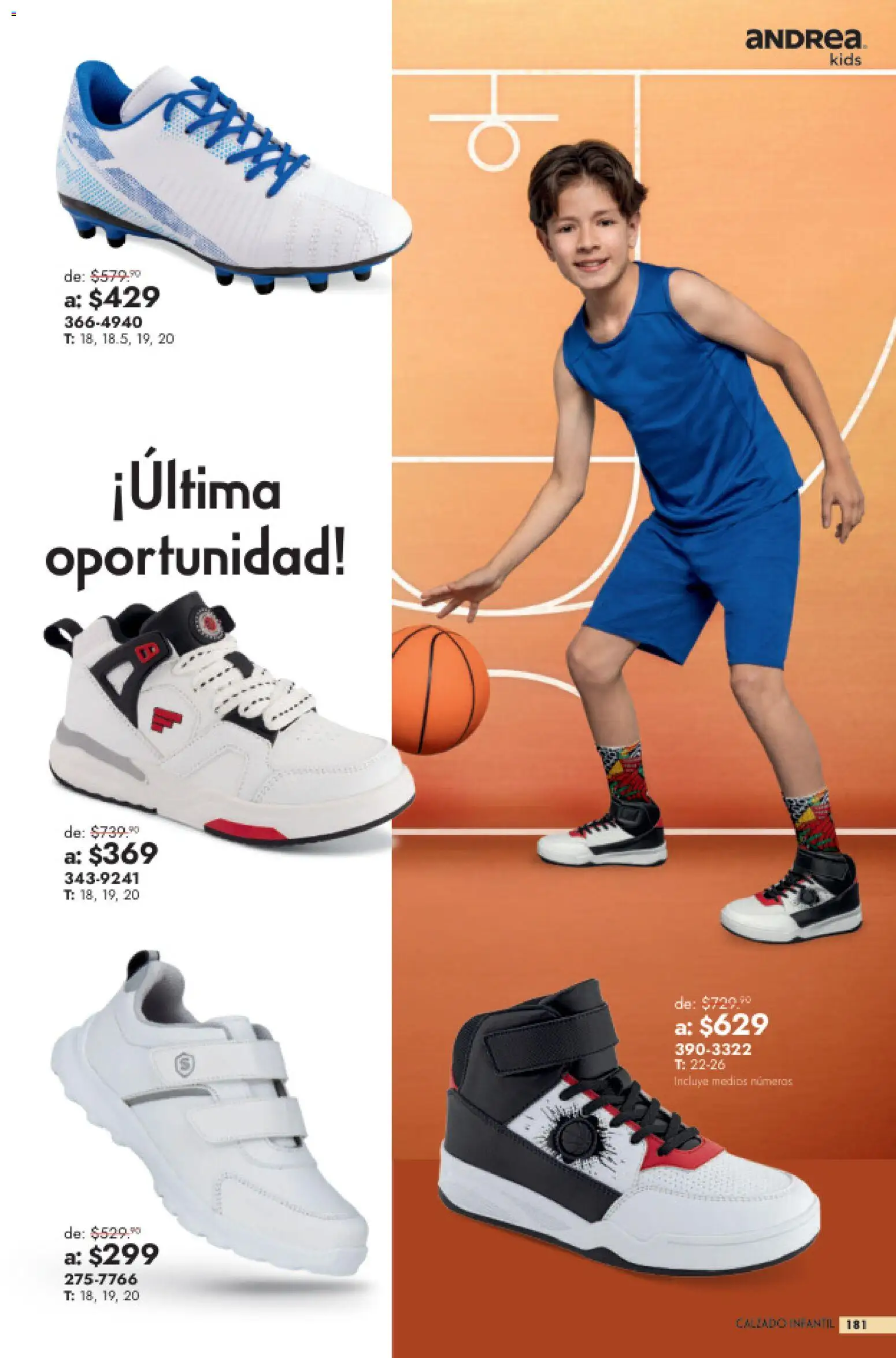 Nuevas ofertas de Andrea válidas en toda la República Mexicana desde el 26/07/2026. ¡Encuentra las mejores ofertas en Andrea catálogo Outlet! | Página: 181
