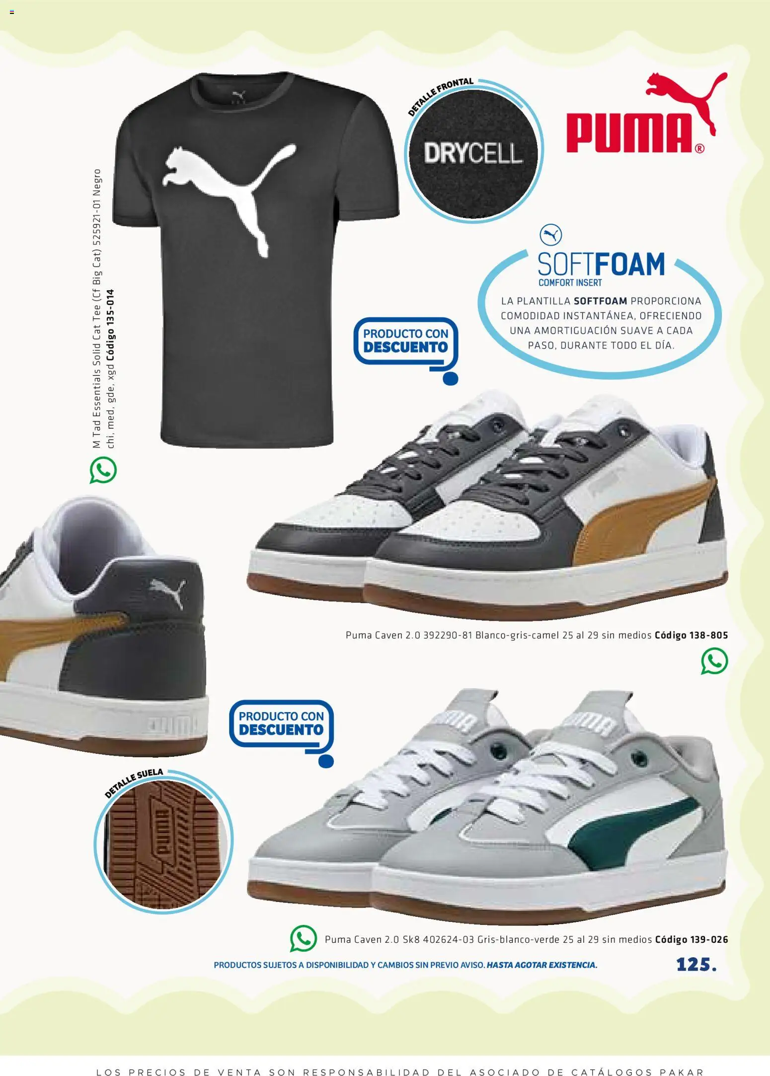 Nuevas ofertas de SC Pakar válidas en toda la República Mexicana desde el 27.02.2026. ¡Encuentra las mejores ofertas en SC Pakar catálogo Premium Men Tomo 2! | Página: 125