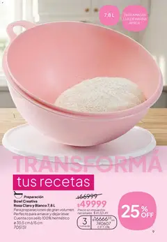 Vista previa Tupperware Folleto válido desde el 02.06.2026 | Página: 10 | Productos: Bowl, Harina