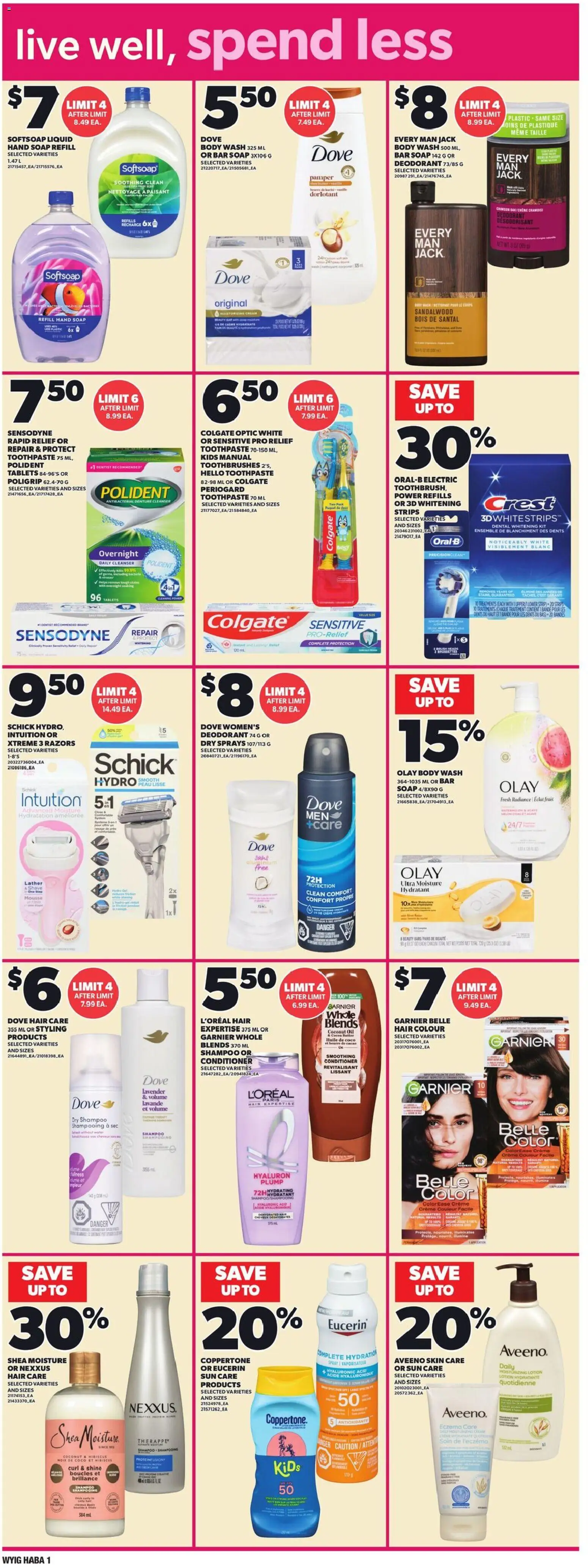 Loblaws flyer valid from 21.05.2026 | Page: 11 | Products: Cream, Conditioner, Soap, Oil
