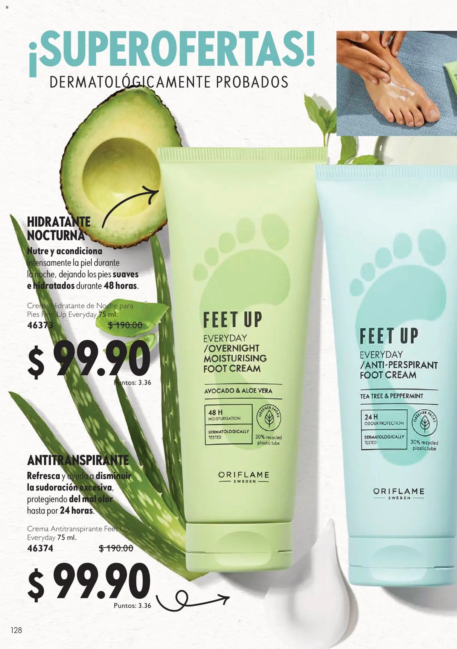 Nuevas ofertas de Oriflame válidas en toda la República Mexicana desde el 03/10/2026. ¡Encuentra las mejores ofertas en Oriflame campaña 14 2026! | Página: 128