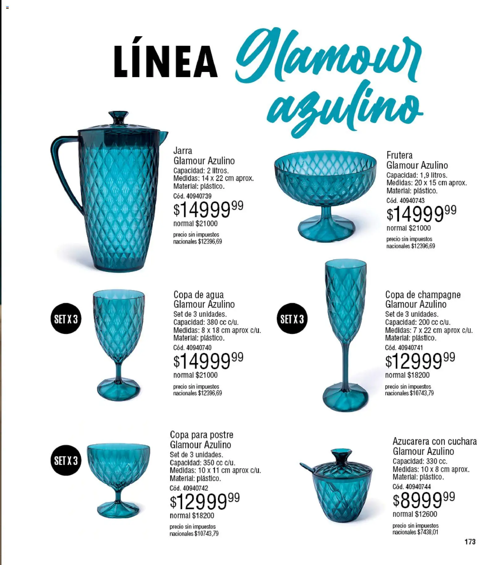 Millanel - Catálogo │ válido desde el 25.05.2026 | Página: 197 | Productos: Cuchara, Jarra, Champagne, Agua