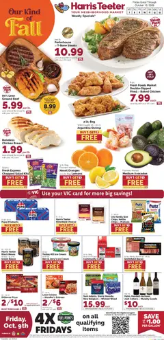 Preview of Harris Teeter weekly ads valid from 10/07/2026
