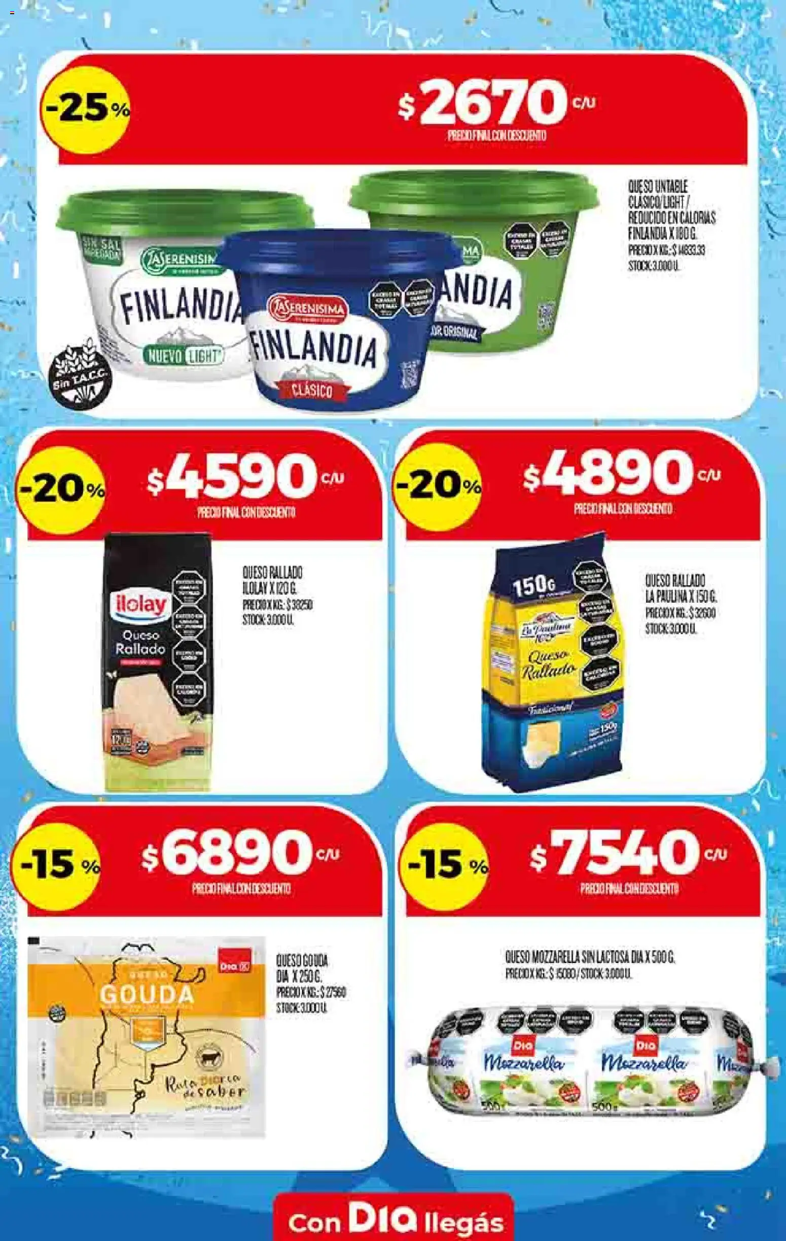 Supermercado DIA Ofertas │ válido desde el 17.06.2026 | Página: 18 | Productos: Sal, Queso