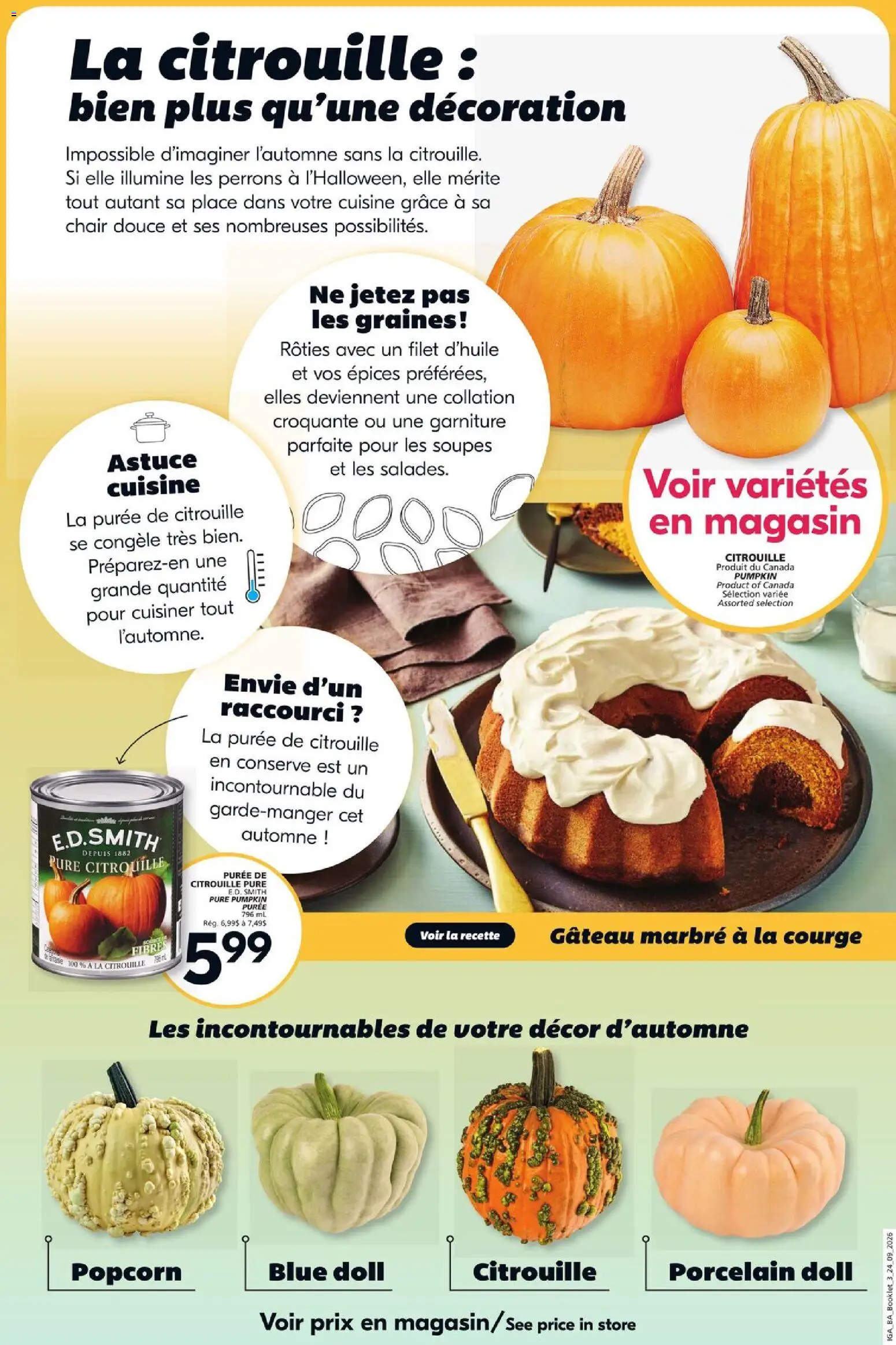 IGA flyer valid from Sep 24, 2026 | Page: 3