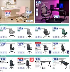 Preview of Officeworks catalogue - valid from 28.05.2026 | Page: 30 | Products: Chair, Ergonomic, Controller, Mouse