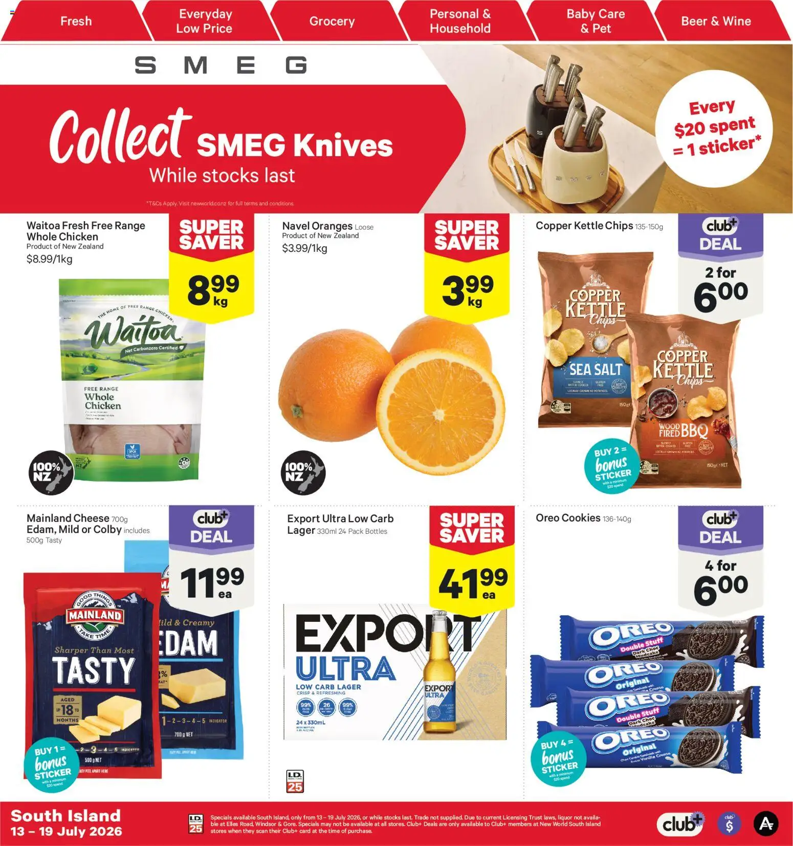 New World catalogue from 13 Jul 2026 | Page: 1