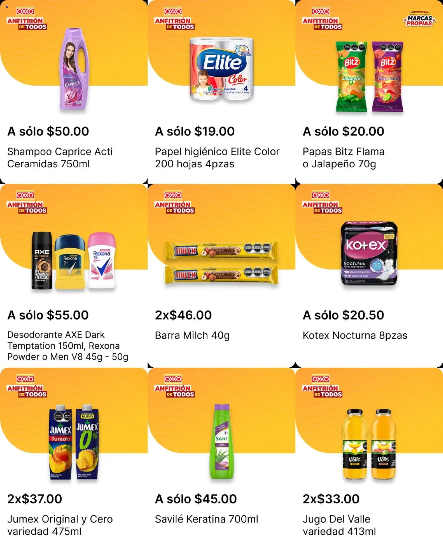 Nuevas ofertas de OXXO válidas en toda la República Mexicana desde el 12.03.2026. ¡Encuentra las mejores ofertas en OXXO folleto! | Página: 21 | Productos: Desodorante, Limón, Papel higiénico, Barra