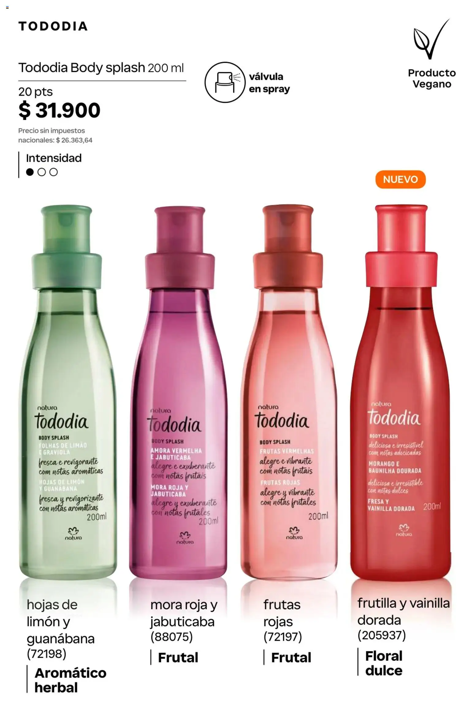 Catálogo Natura Ciclo 10 │ válido desde el 30/06/2026 | Página: 105 | Productos: Body, Frutilla, Limón