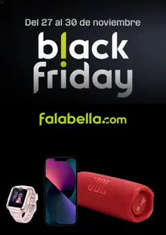 Vista previa de folleto Saga Falabella Black Friday Aviso de la Saga Falabella válido desde 20/10/2026