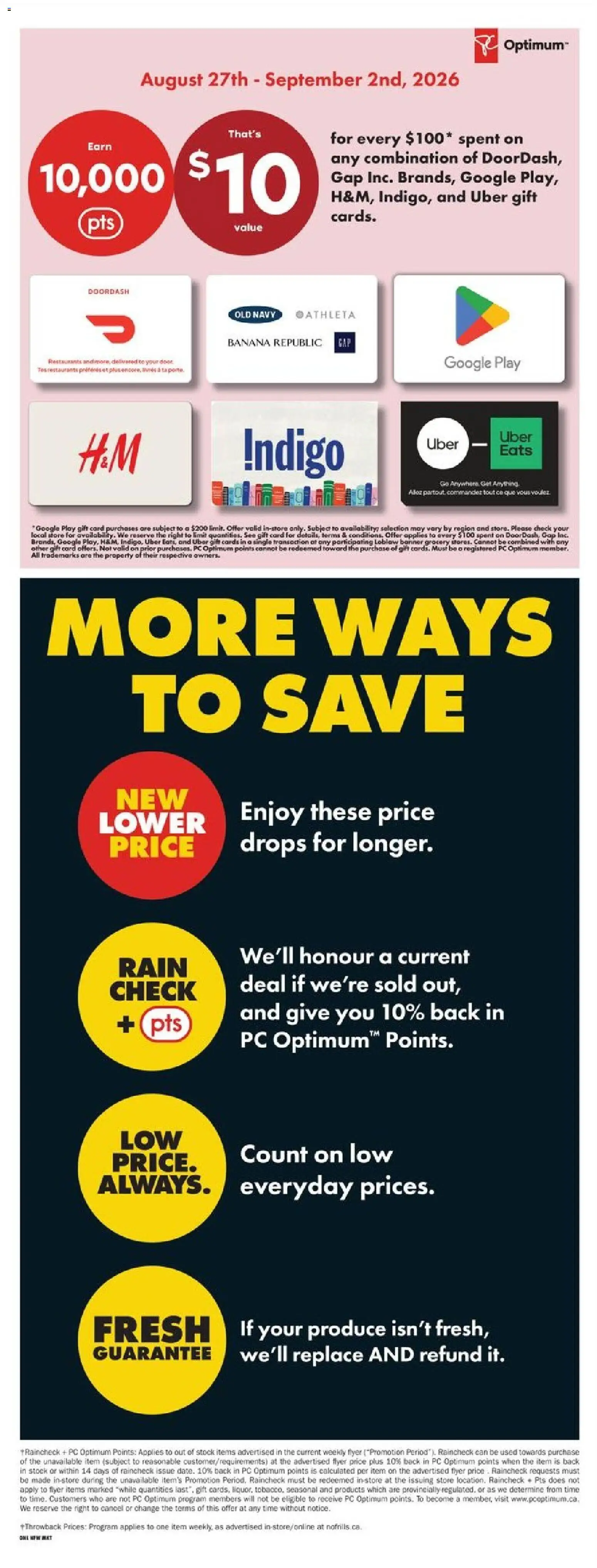 No Frills flyer valid from Aug 27, 2026 | Page: 17