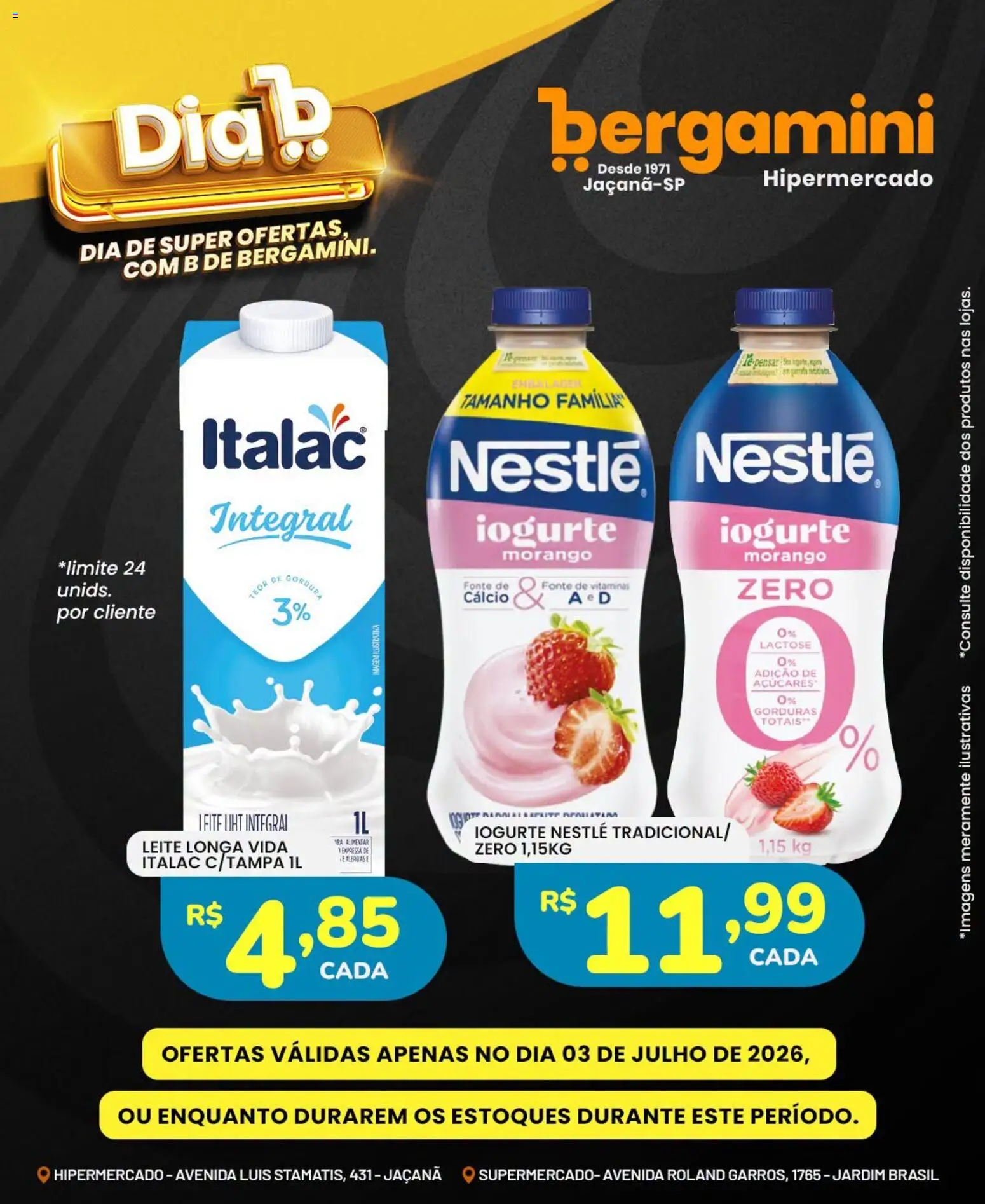 Supermercado Bergamini Folheto - válido de 03/07/2026 | Página: 9