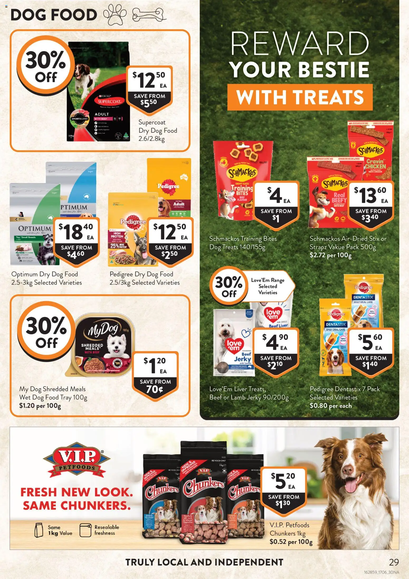 Foodworks catalogue - valid from 17.06.2026 | Page: 29 | Products: Chicken, Lamb, Beef, Dog food