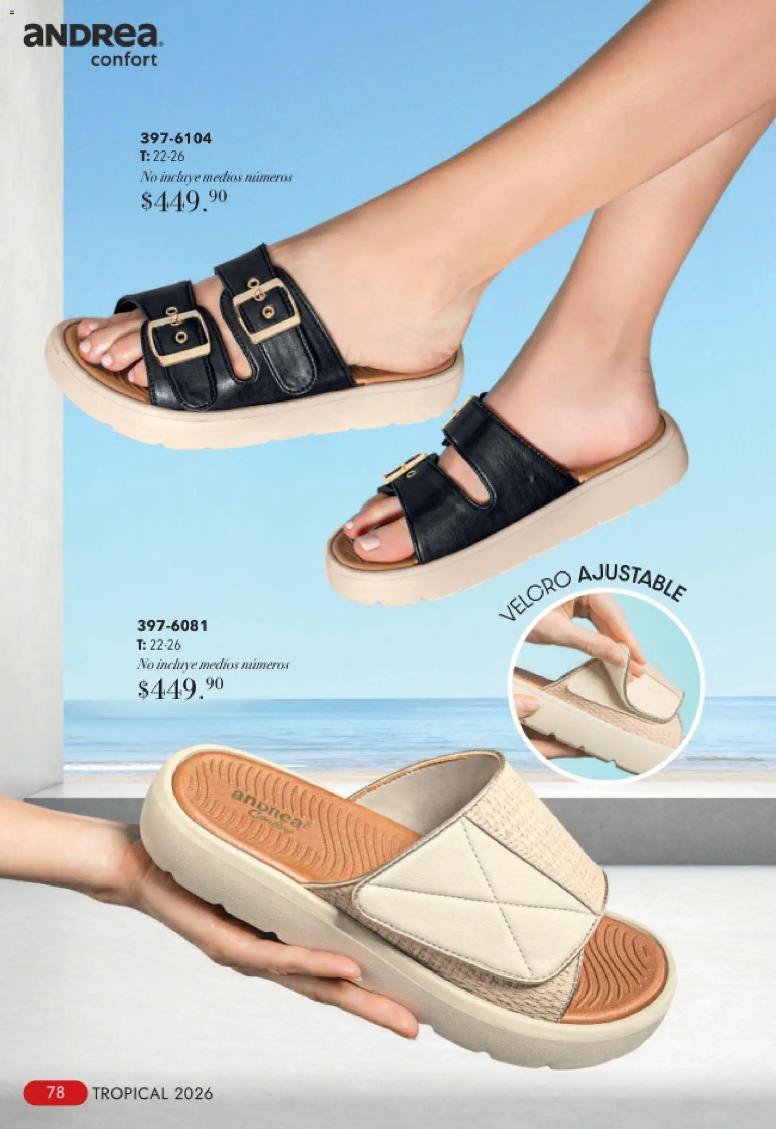 Nuevas ofertas de Andrea válidas en toda la República Mexicana desde el 23/08/2026. ¡Encuentra las mejores ofertas en Andrea catálogo Tropical! | Página: 78