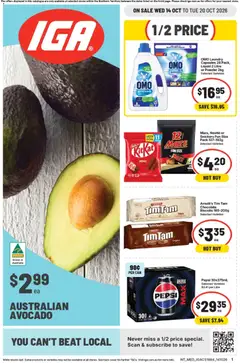 Preview of IGA catalogue NT - valid from 14/10/2026