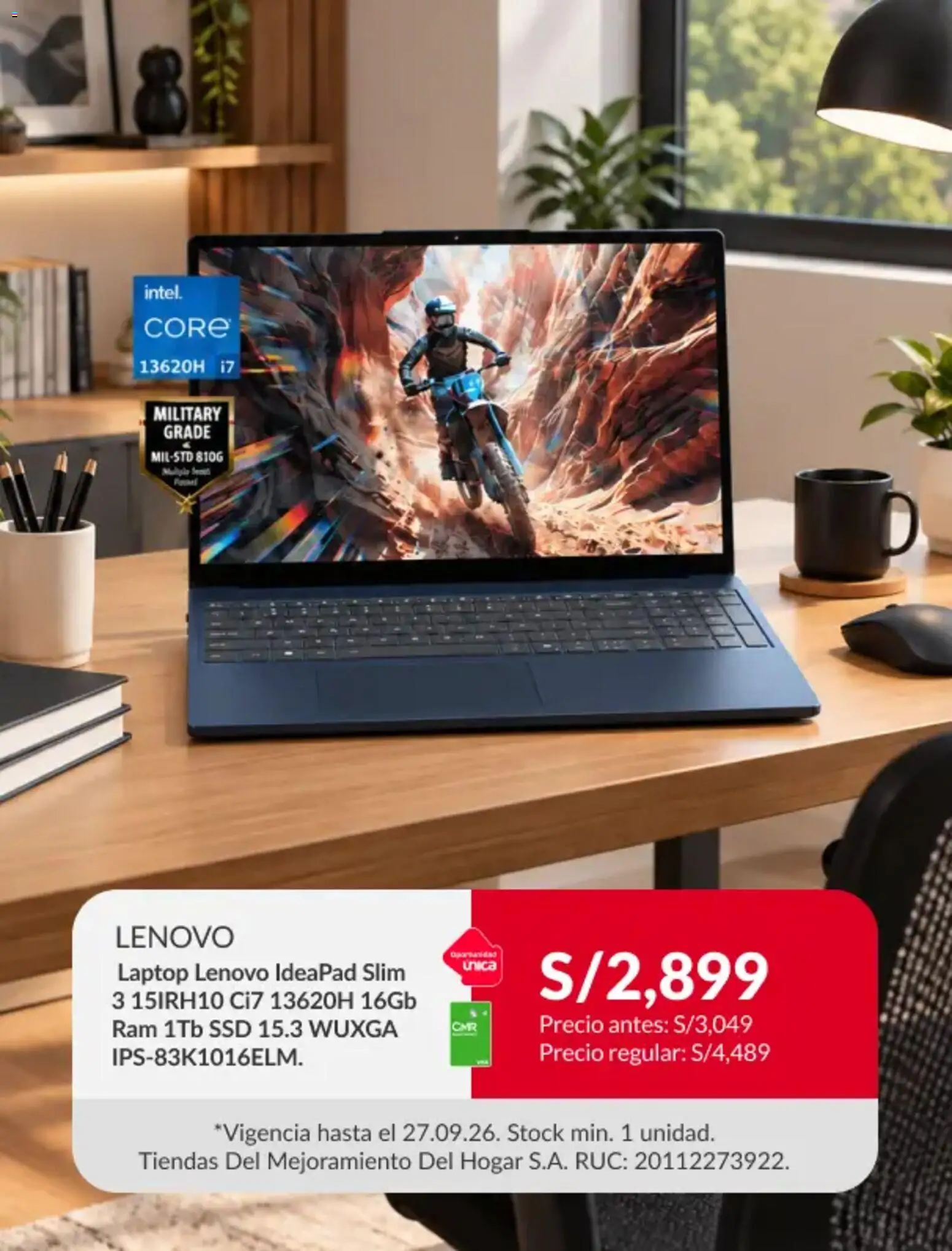 Catálogo Sodimac válido desde 28/09/2026 | Página: 4 | Productos: Laptop
