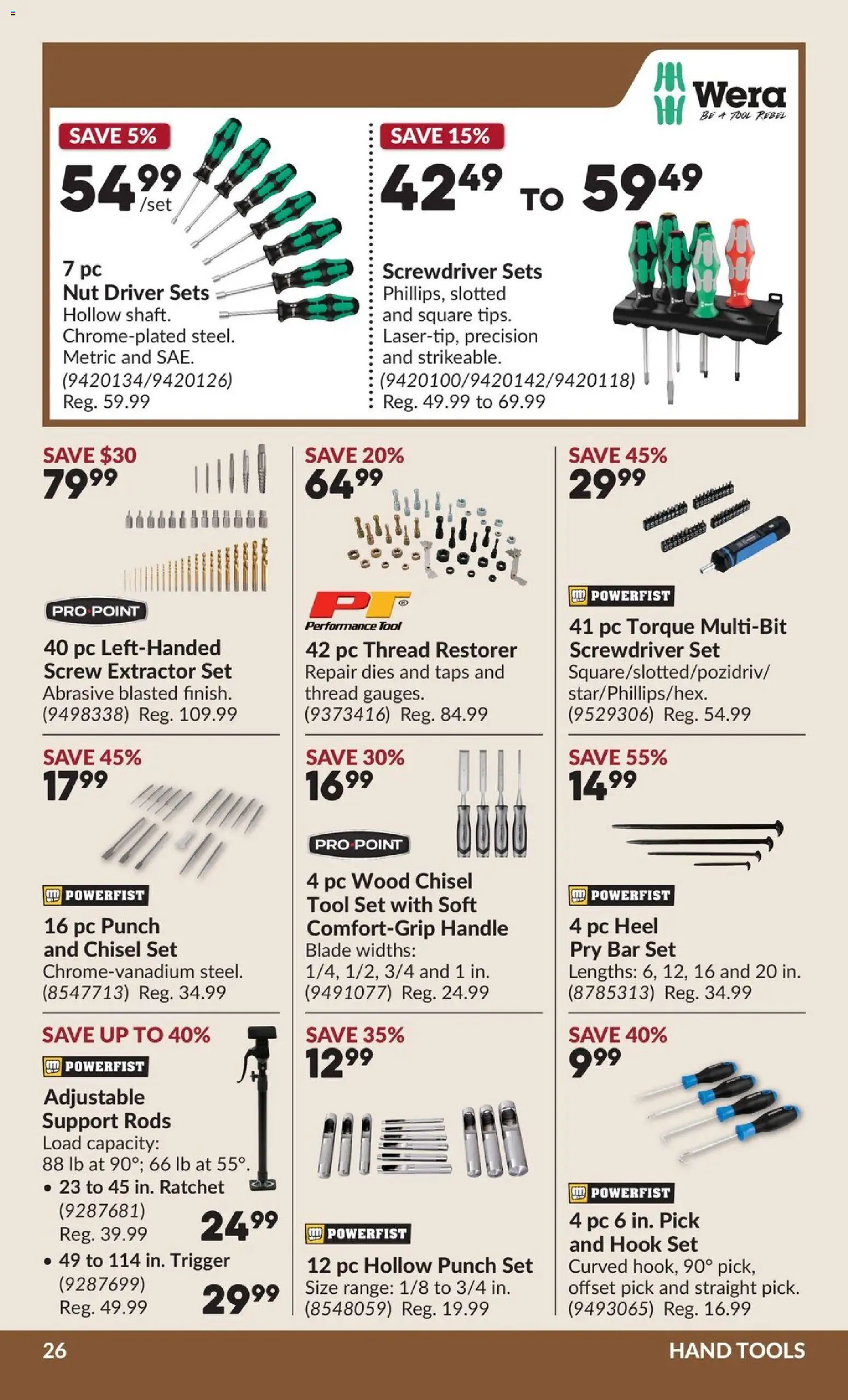 Princess Auto flyer valid from Oct 6, 2026 | Page: 32 | Products: PC, Hand tools, Tools