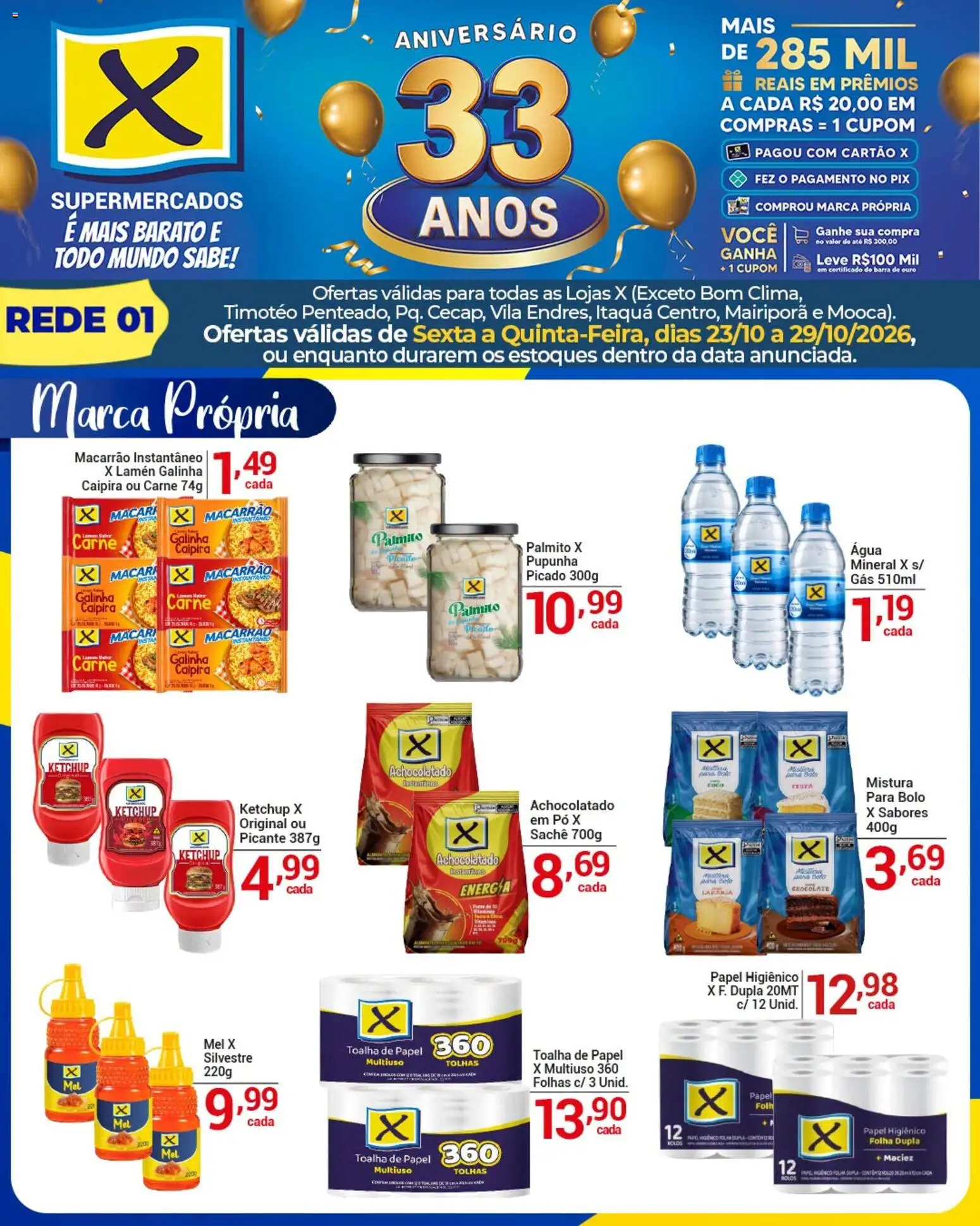 X Supermercados Folheto - válido de 23/10/2026 | Página: 7
