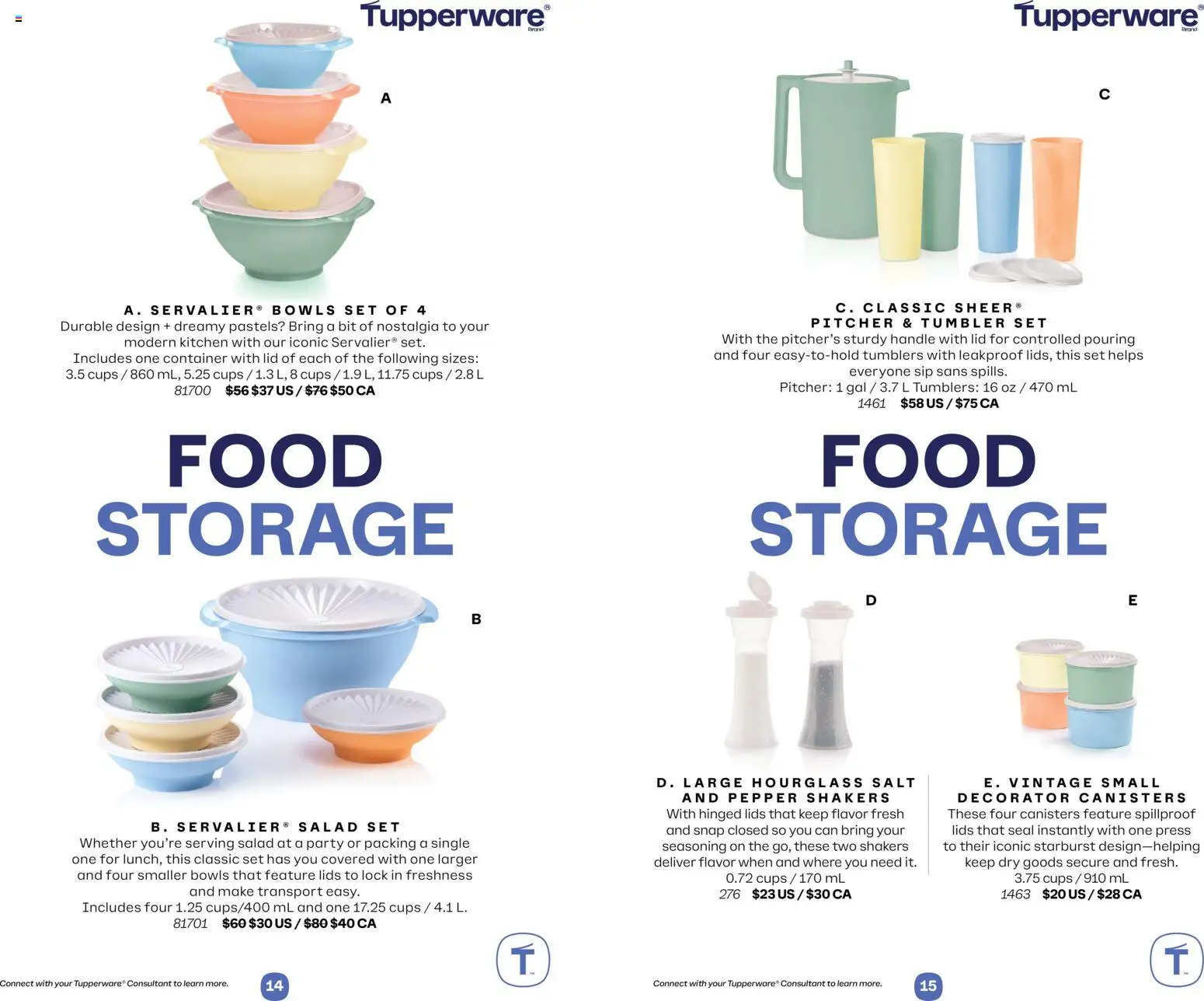 Tupperware flyer valid from 01.05.2026 | Page: 8 | Products: Salad