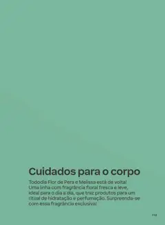 Catálogo Natura - Ciclo 10/2026 - Pré-Visualização do folheto da loja Natura, válido de 22/06/2026 | Página: 113 | Produtos: Pera, Fragrância