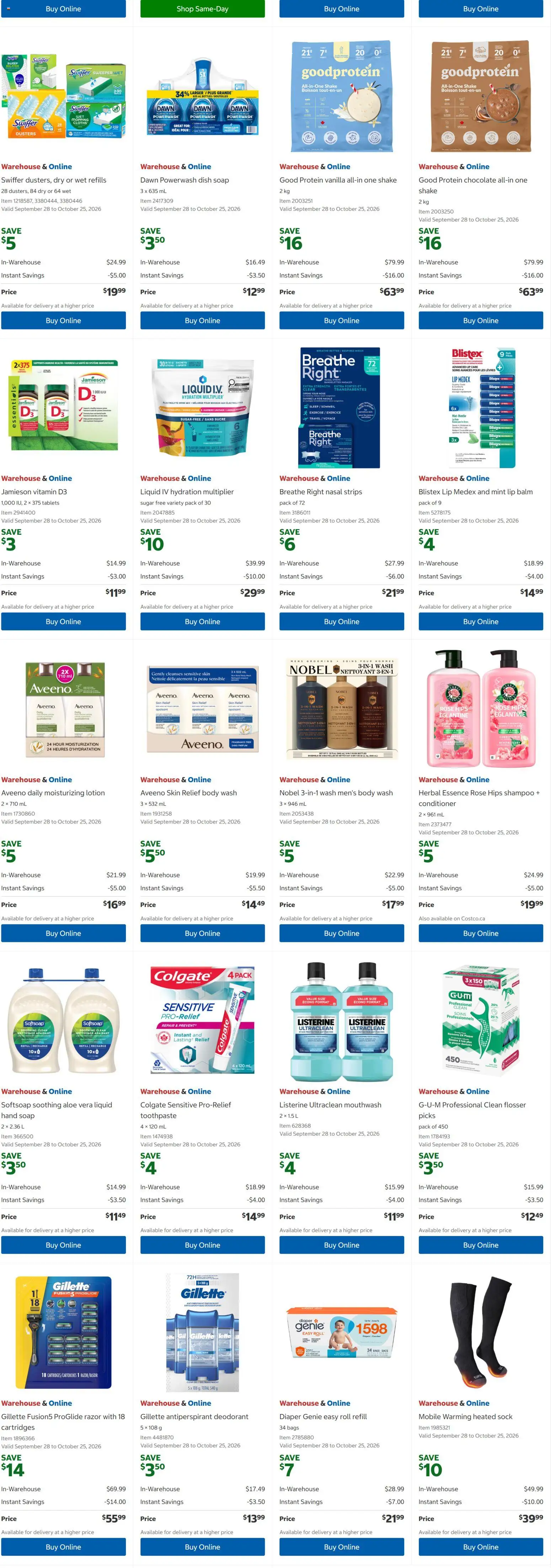 Costco flyer valid from Oct 12, 2026 | Page: 5