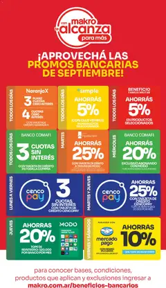 Vista previa Makro Ofertas válido desde el 17/09/2026 | Página: 4