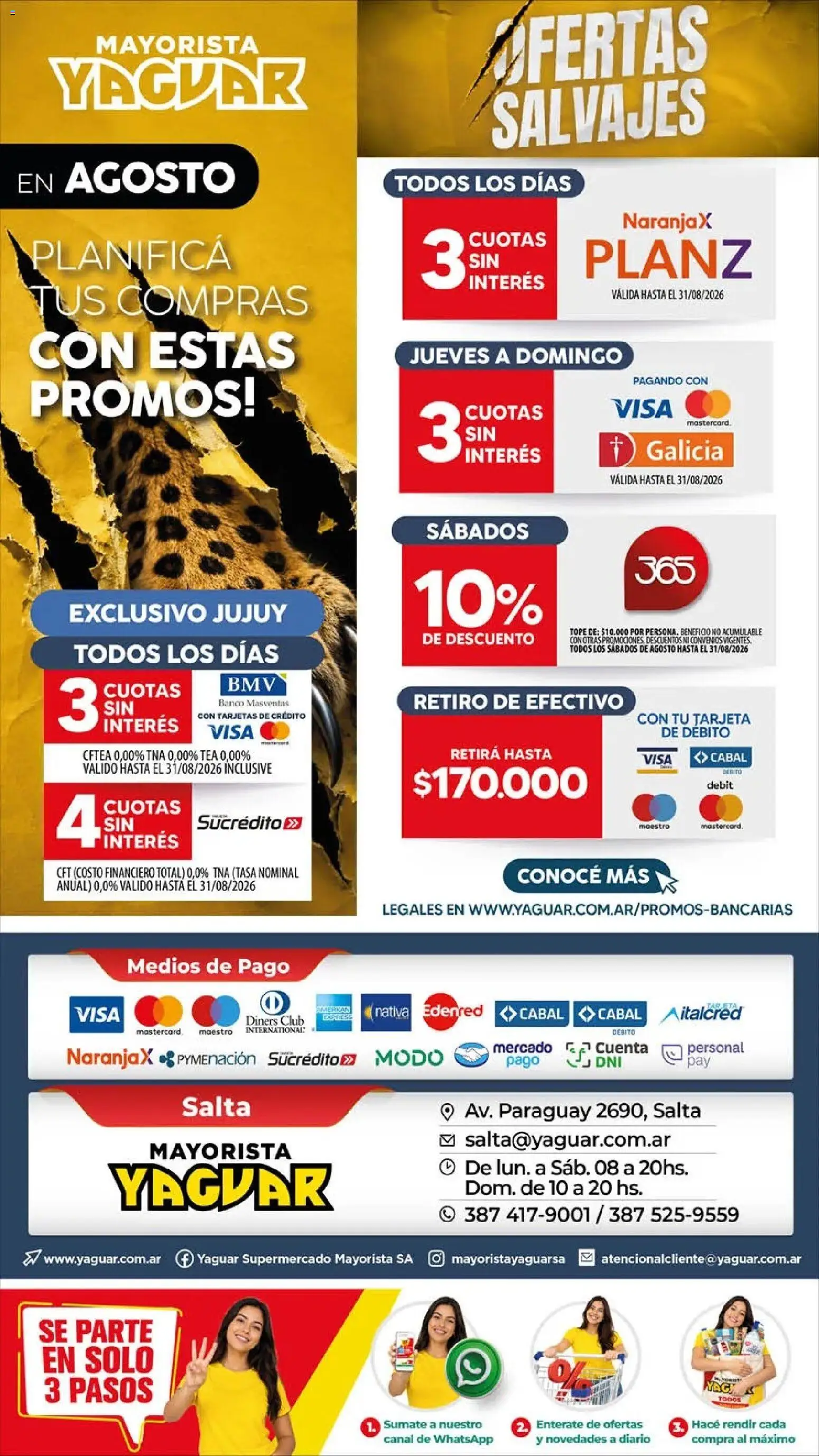 Yaguar - Oferta Semanal Salta │ válido desde el 10/08/2026 | Página: 22